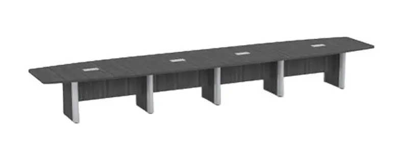 New boardroom conference table with seating