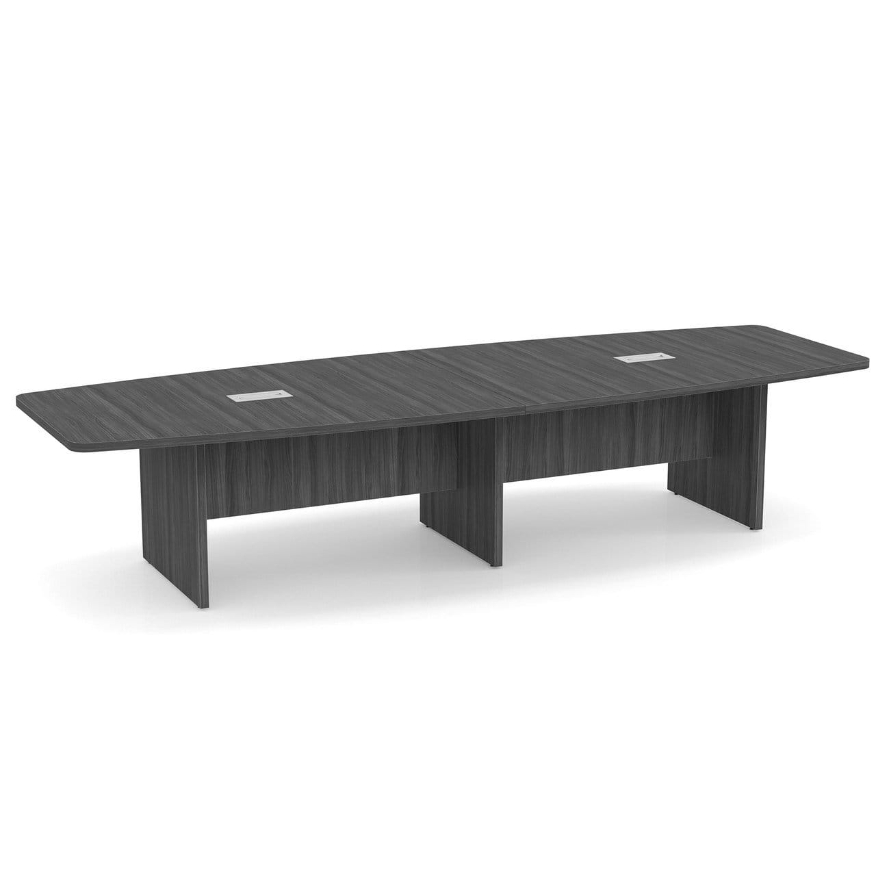 12' Boat Shaped Conference Table