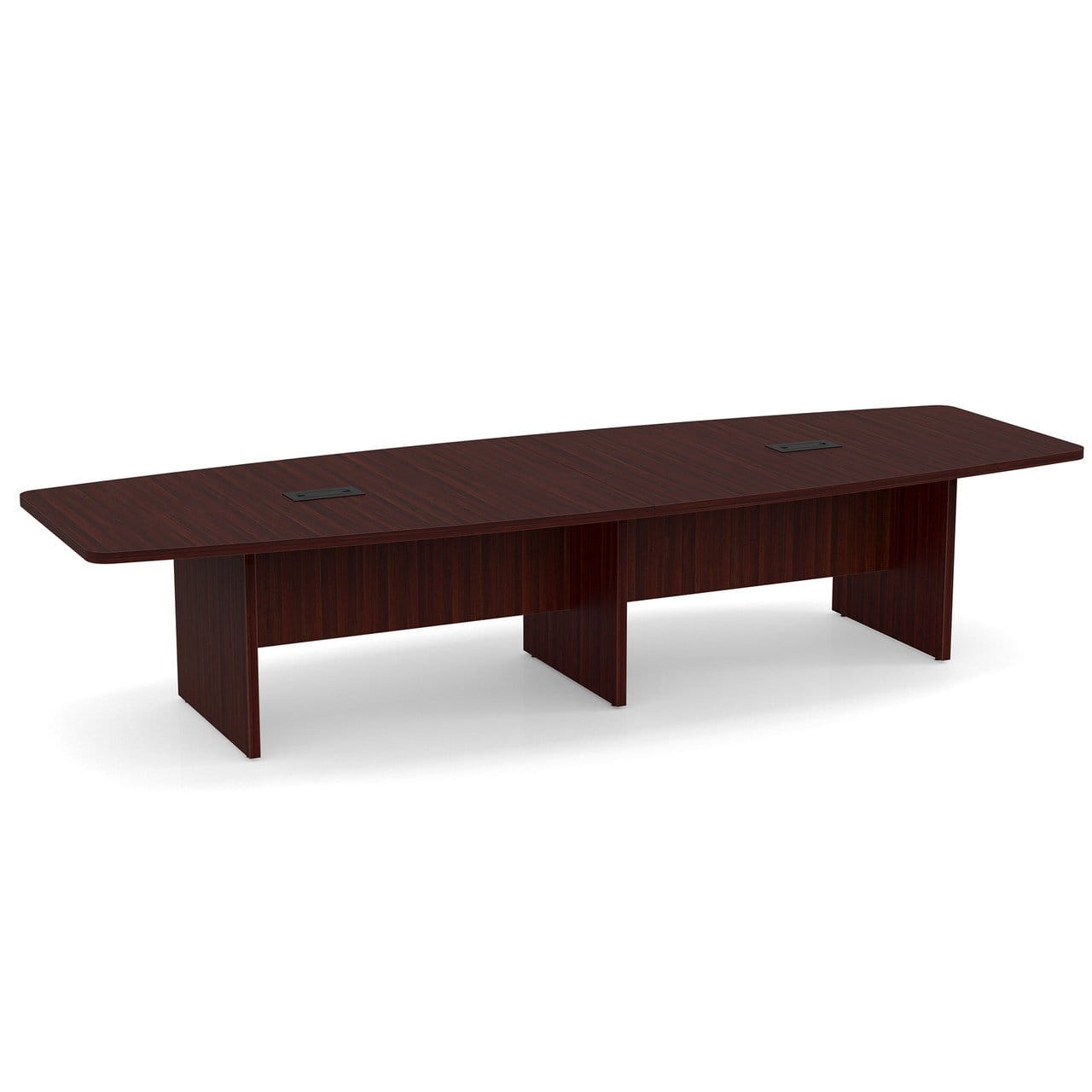12' Boat Shaped Conference Table