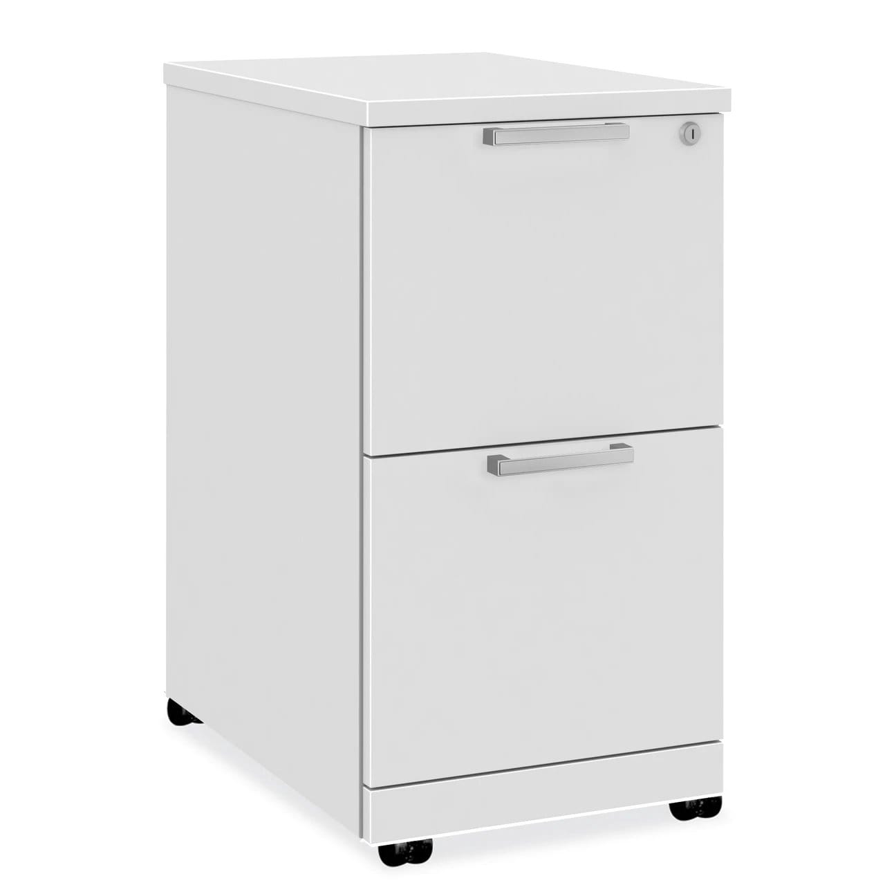 2 Drawer Mobile File Cabinet