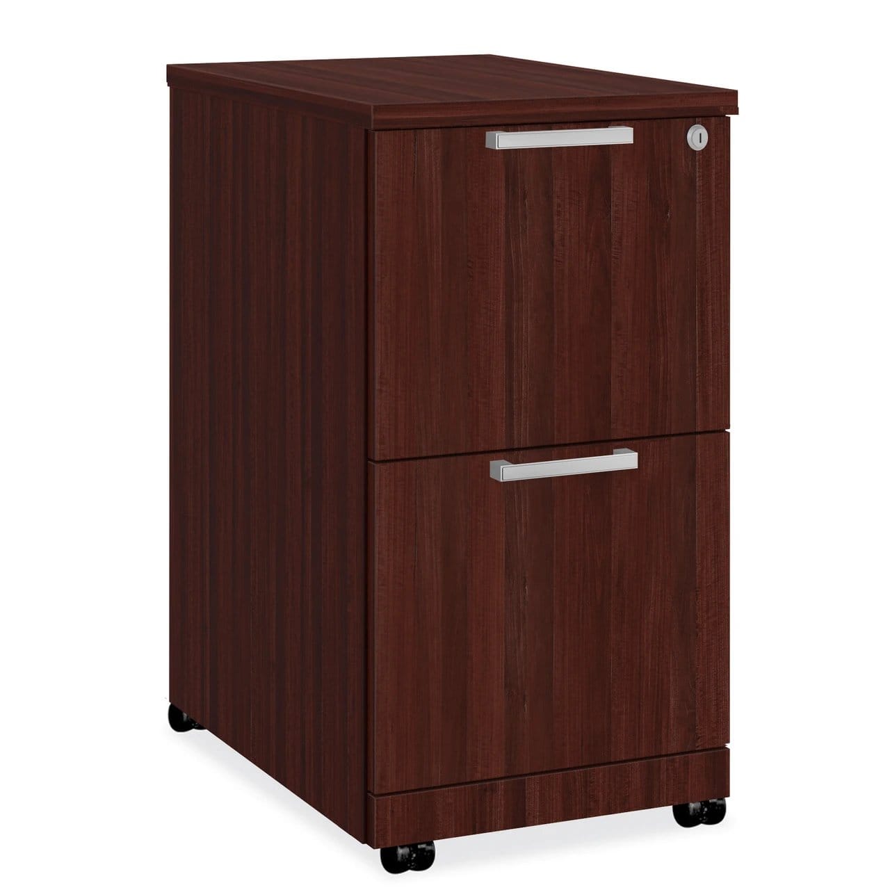 2 Drawer Mobile File Cabinet