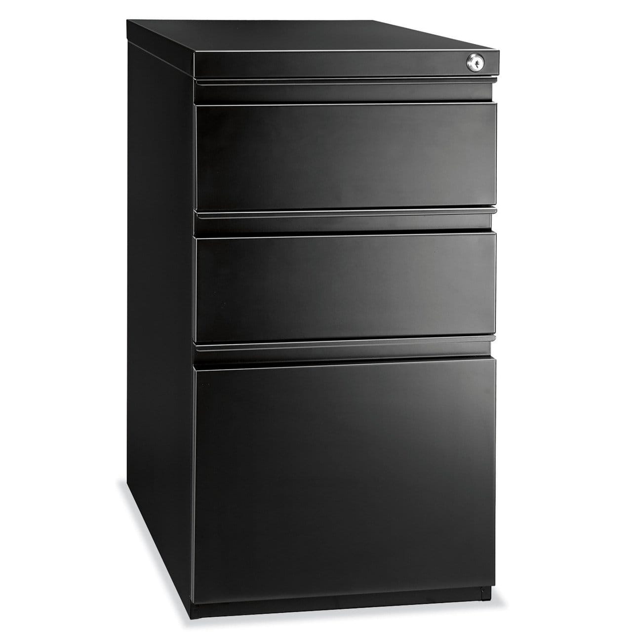 3 Drawer Metal File and Dual Box Pedestal