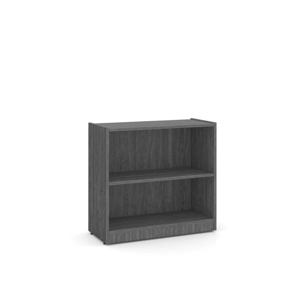 30" H Two-Shelf Bookcase