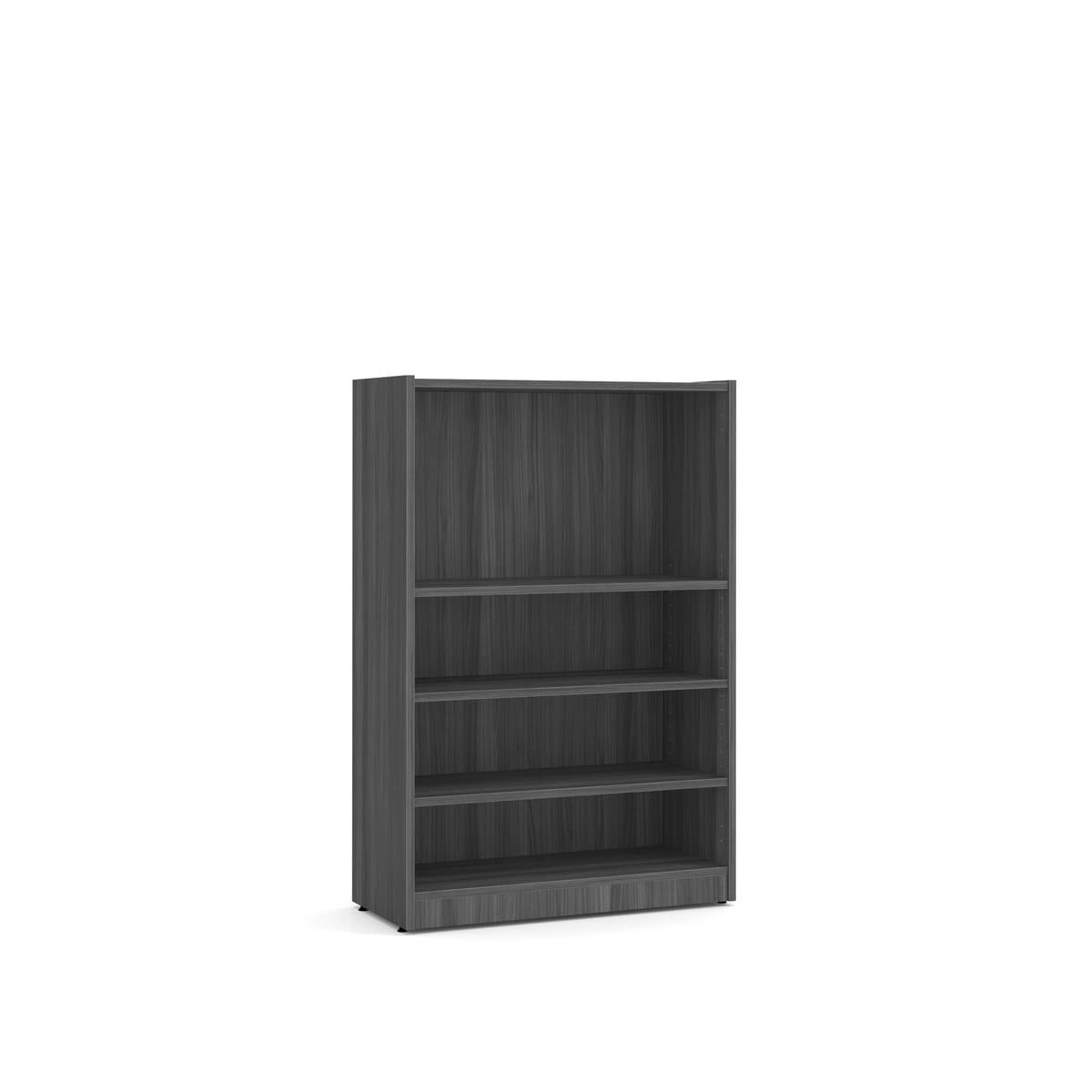 48" 4-Shelf Wood Bookcase