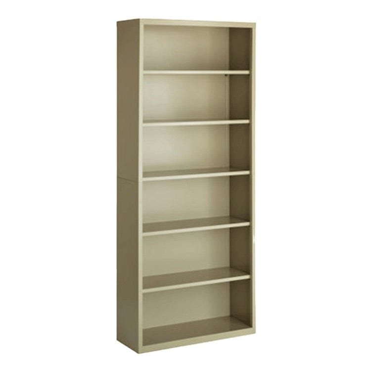 82" H Six-Shelf Steel Bookcase