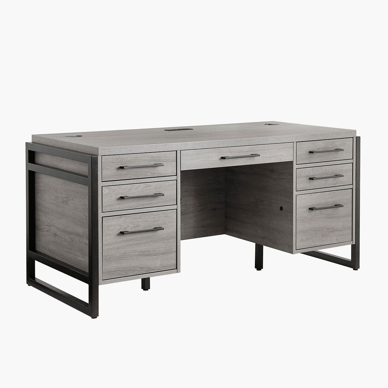 Artesian Natural Finish Executive Desk