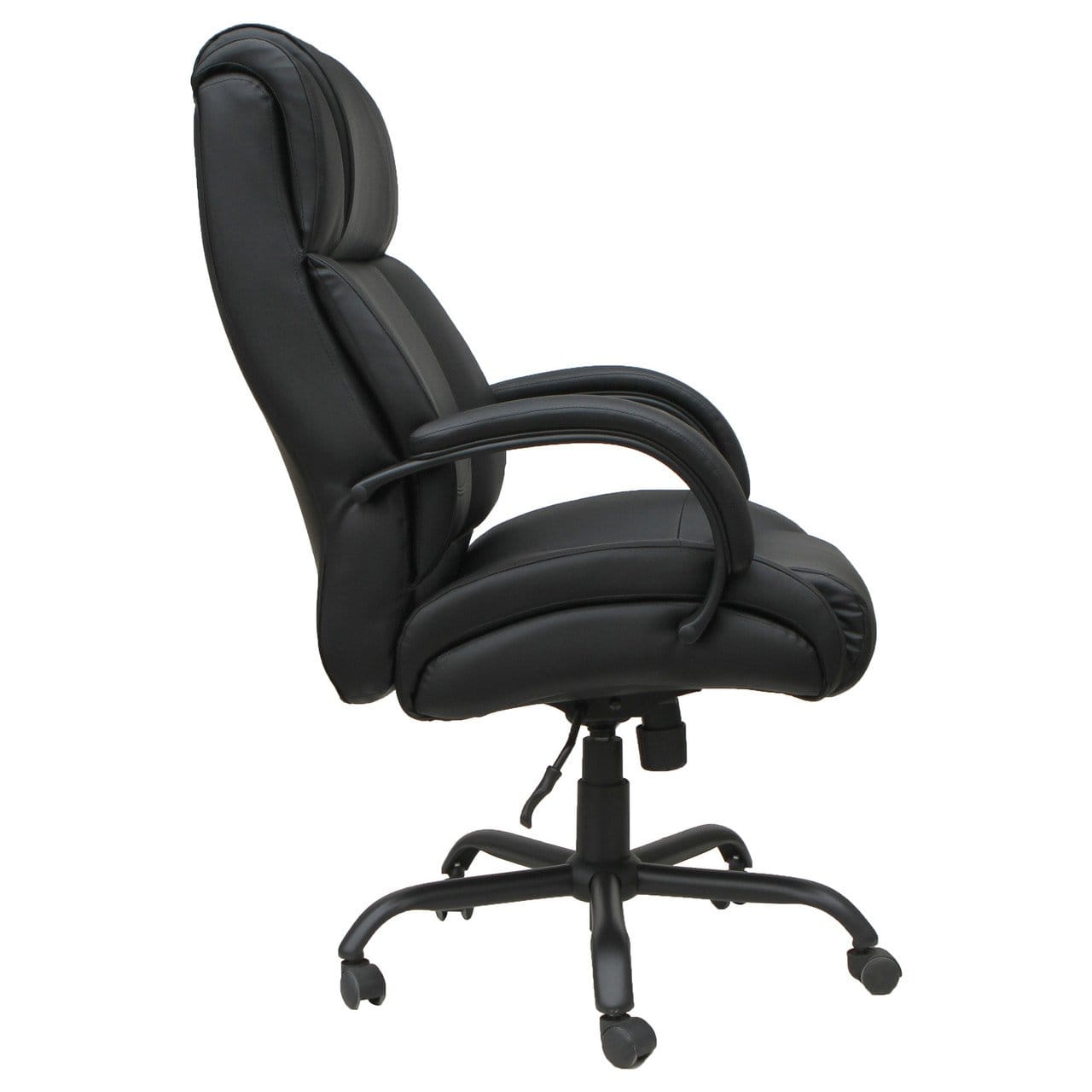 Big & Tall Chair Black Leather Big & Tall High Back Chair