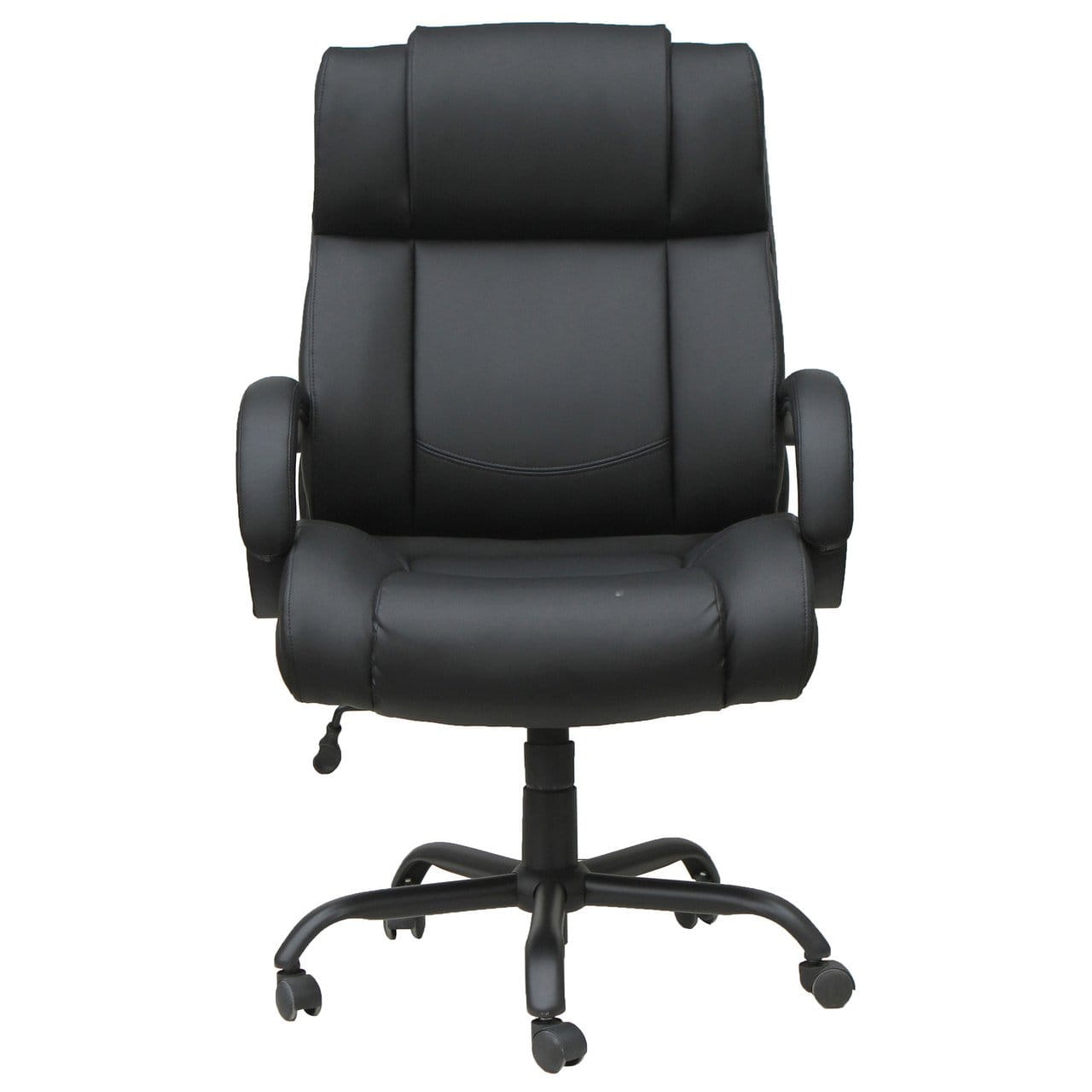 Big & Tall Chair Black Leather Big & Tall High Back Chair