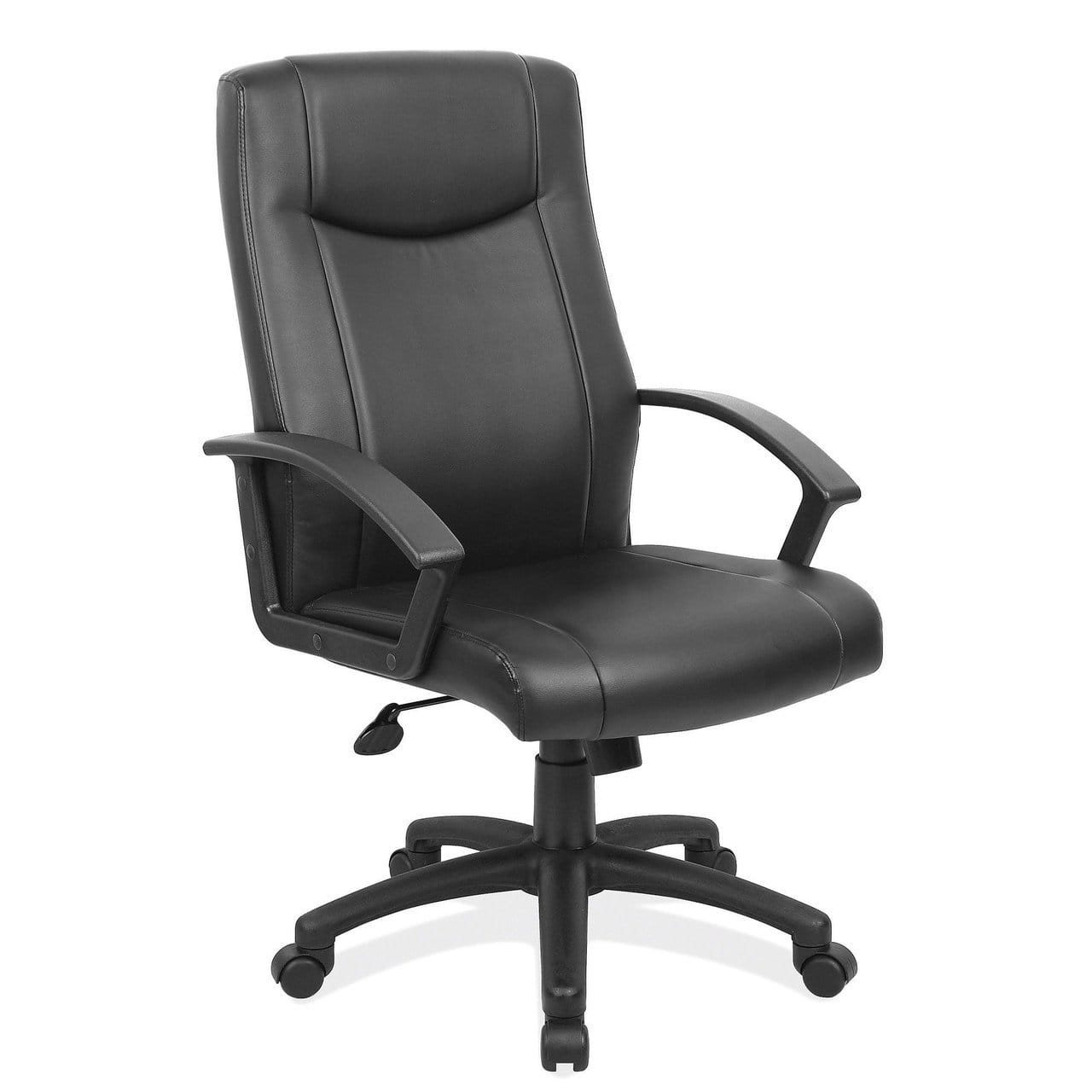 Black Executive High Back Chair with Black Frame