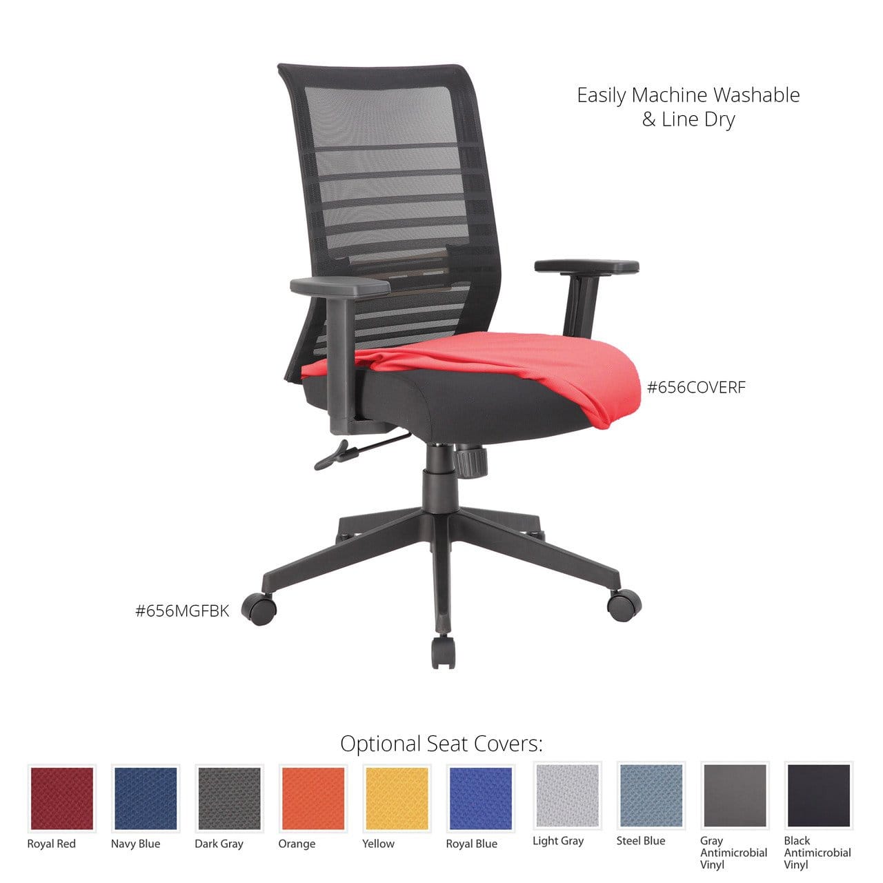 Black Mesh High Back Task Chair