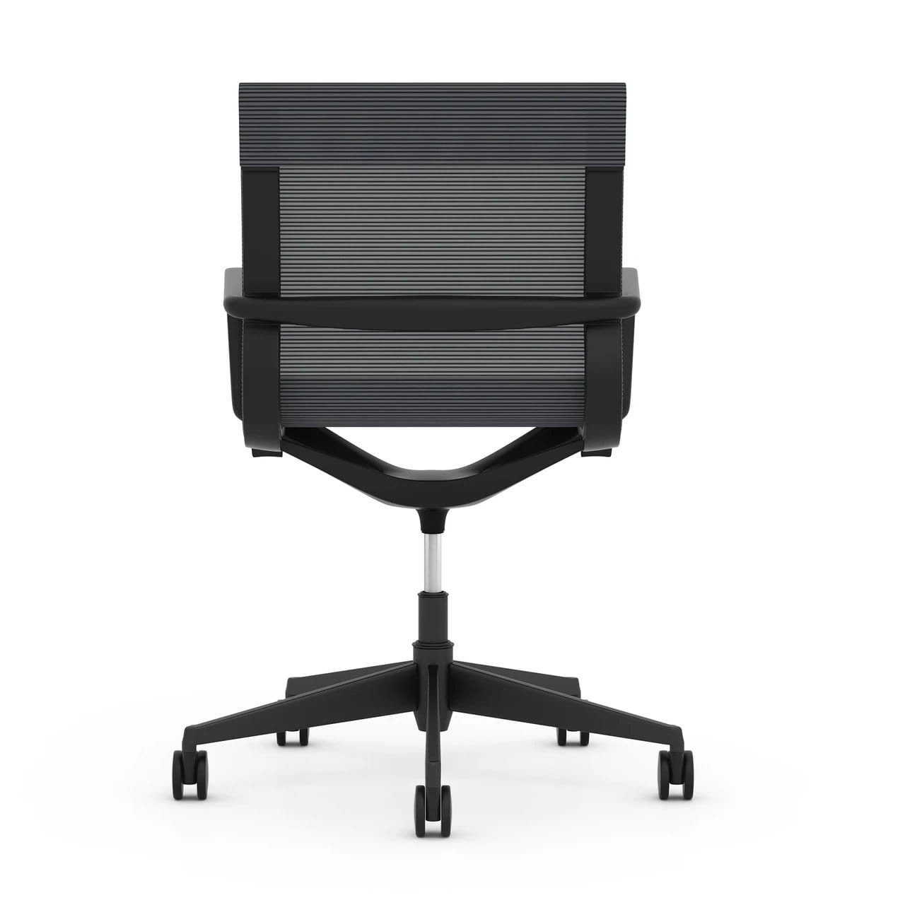 Black Mesh Swivel Chair