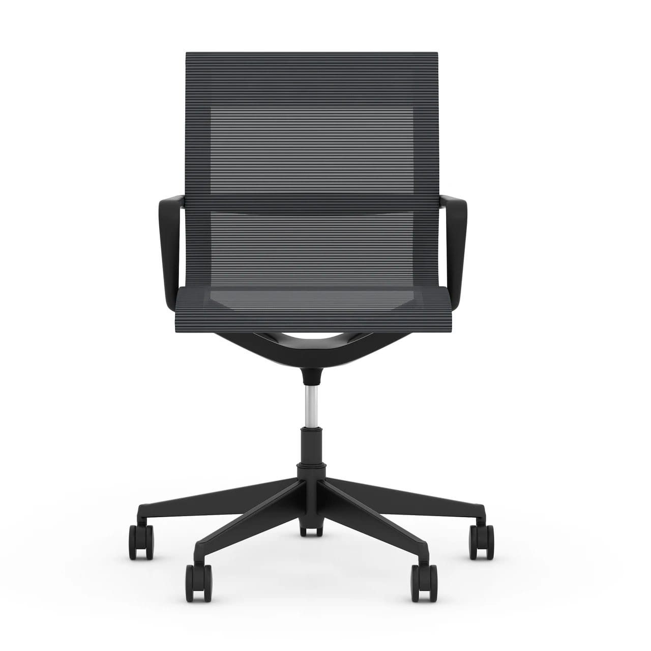 Black Mesh Swivel Chair