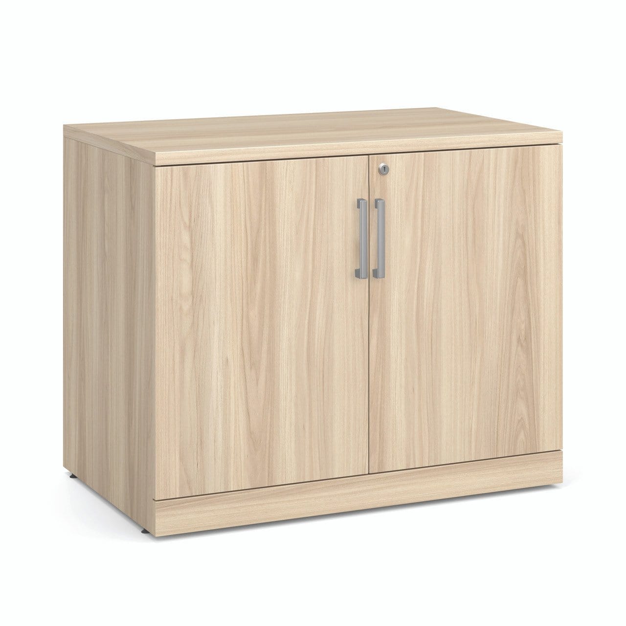 Cherry Two Shelf Storage Cabinet
