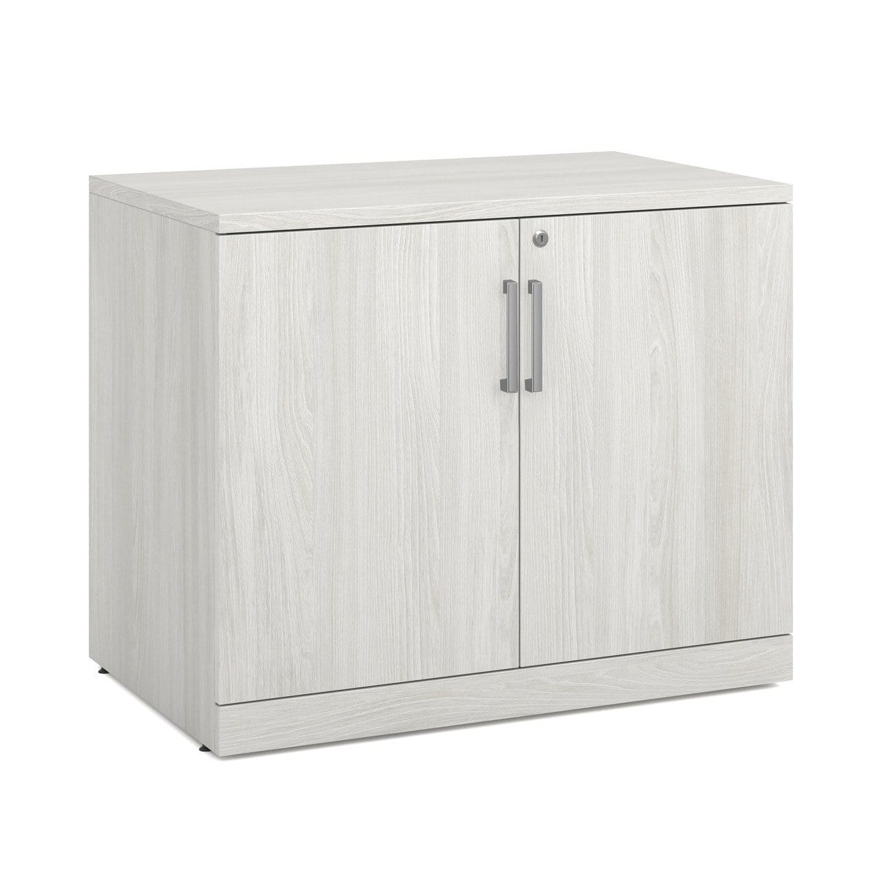 Cherry Two Shelf Storage Cabinet