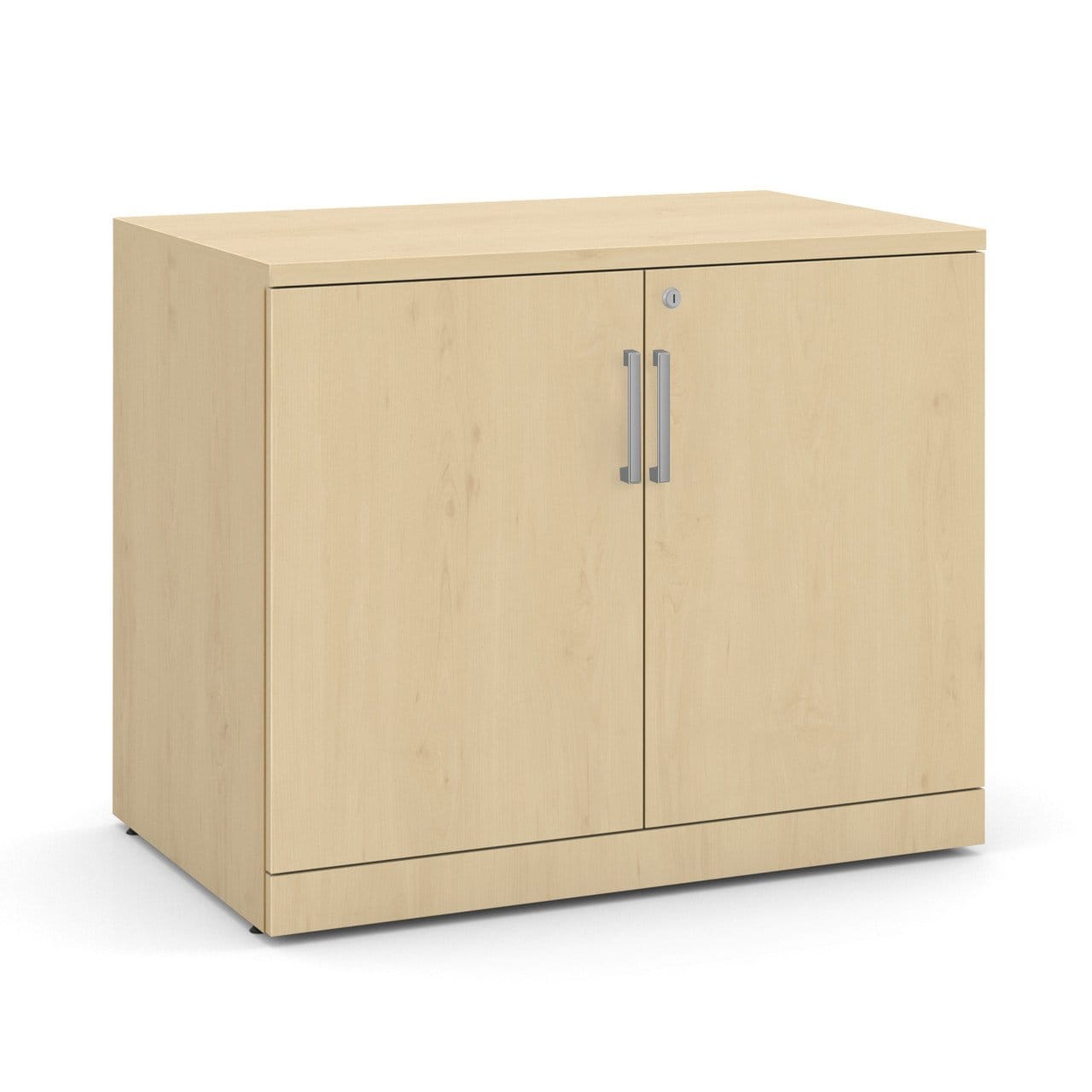 Cherry Two Shelf Storage Cabinet