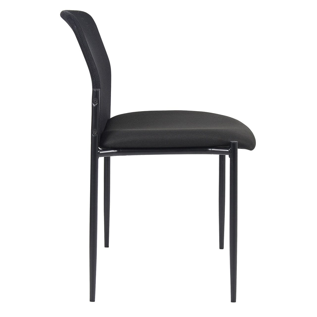 Crossway | Side Chair with Black Frame - Fabric