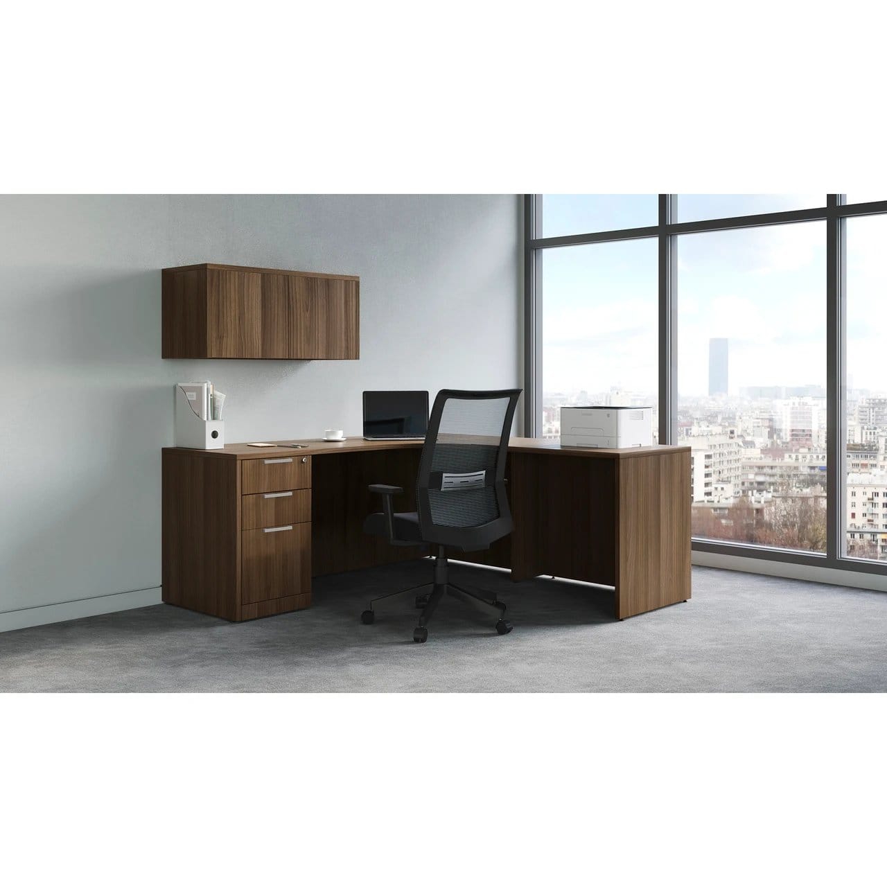 L Shape Desk - Typical OS31