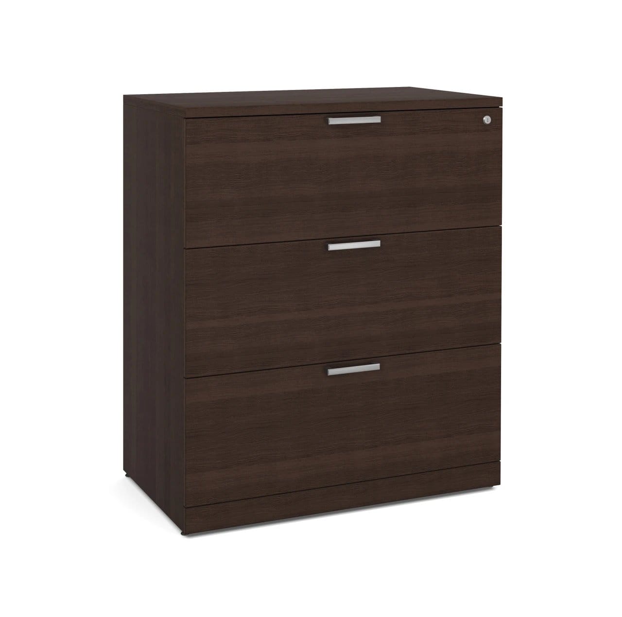 Laminate 3-Drawer Lateral File