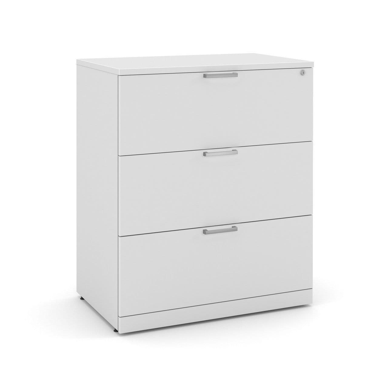Laminate 3-Drawer Lateral File