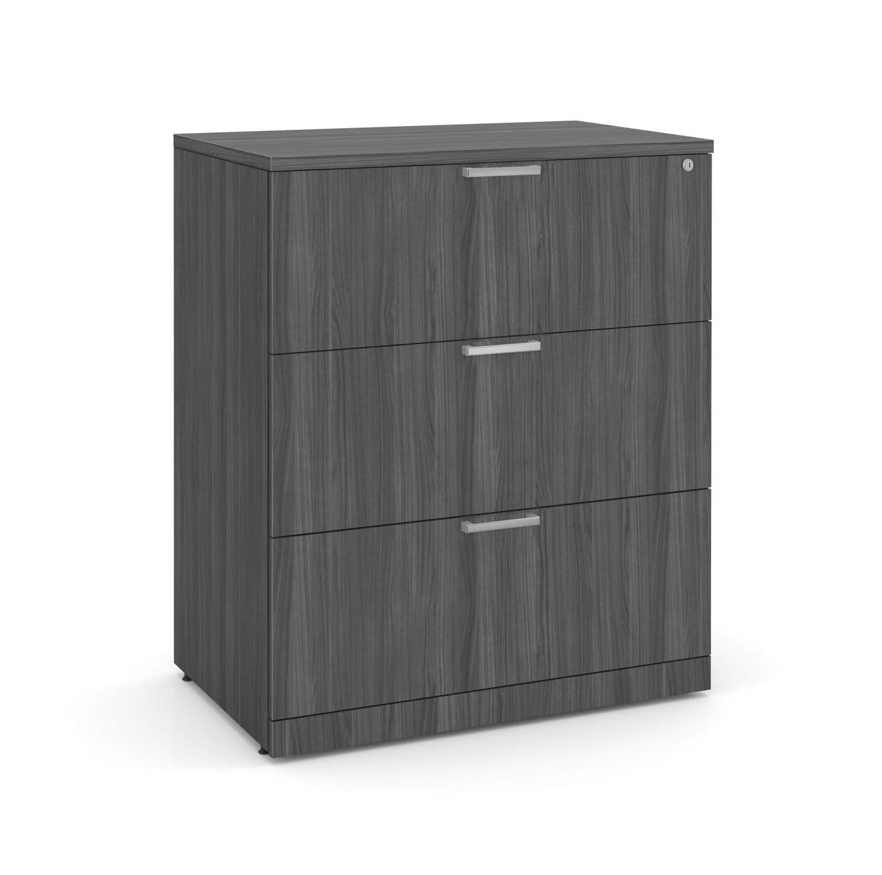 Laminate 3-Drawer Lateral File