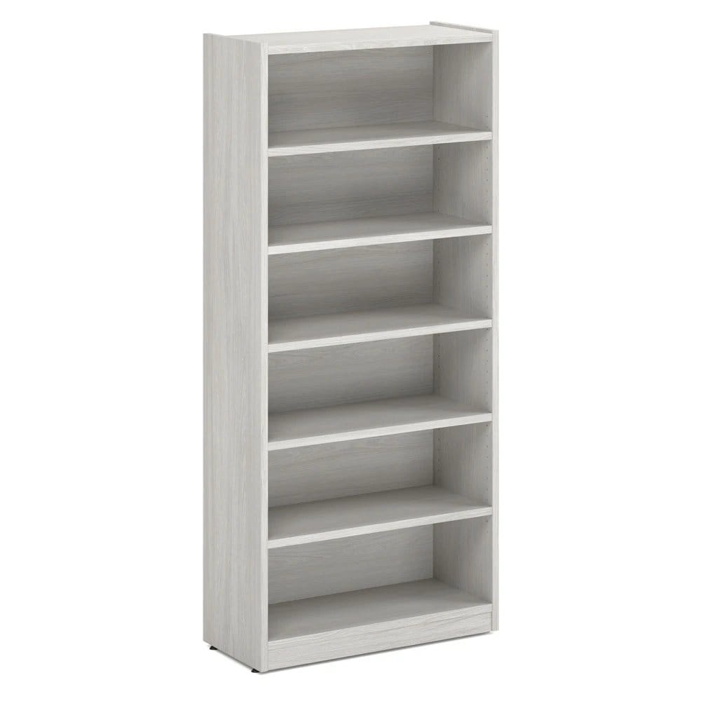 Laminate 6-Shelf Bookcase
