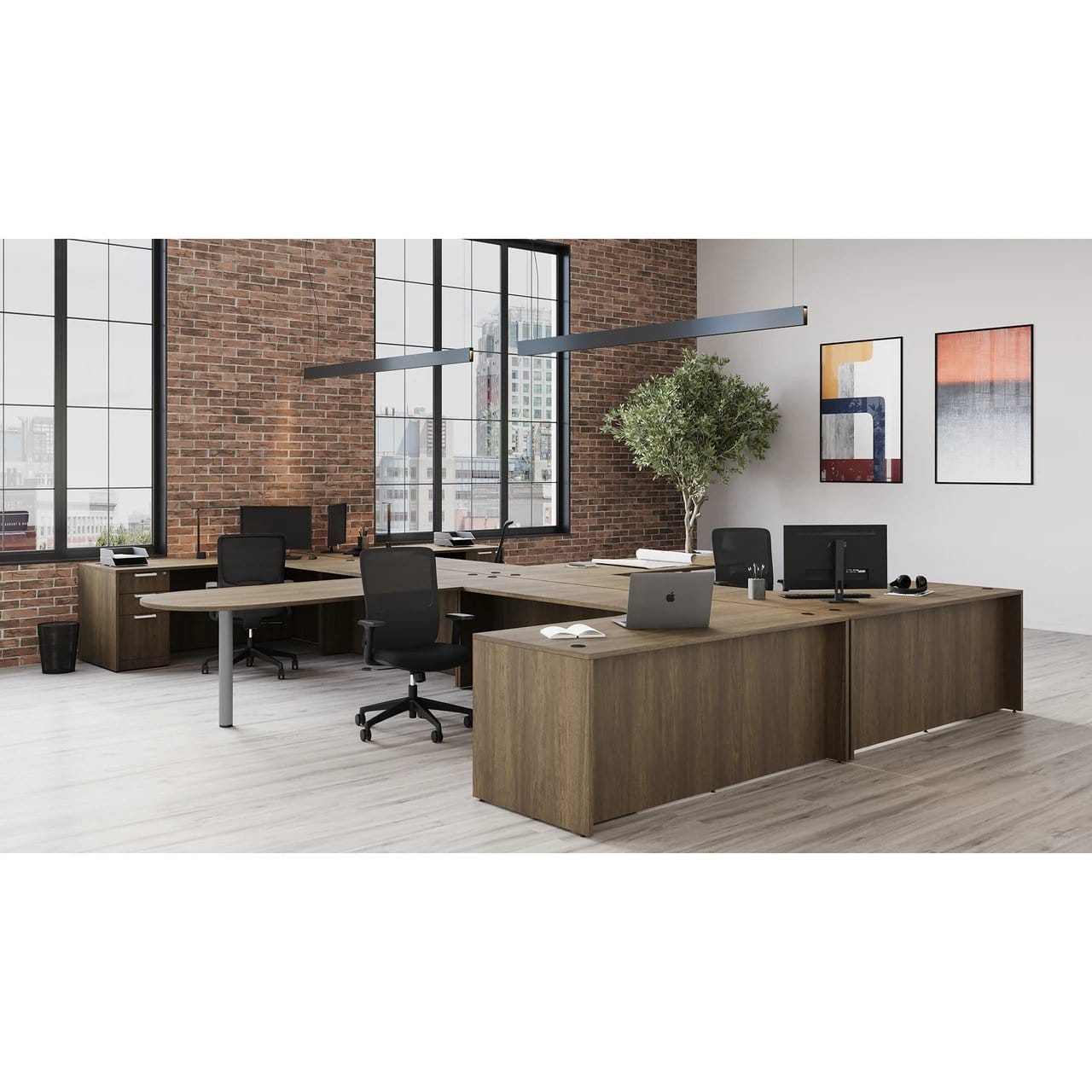 Multi-Person Desk - Typical OS170