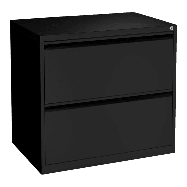 36" 2 Drawer Lateral File - Cherry