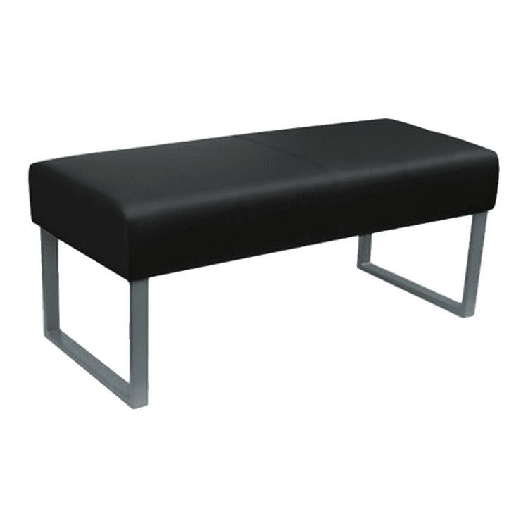 New Big & Tall Collection-BLK 47-1/2"W BENCH with SI FRAME in stock at Capital Choice Office Furniture in Columbus