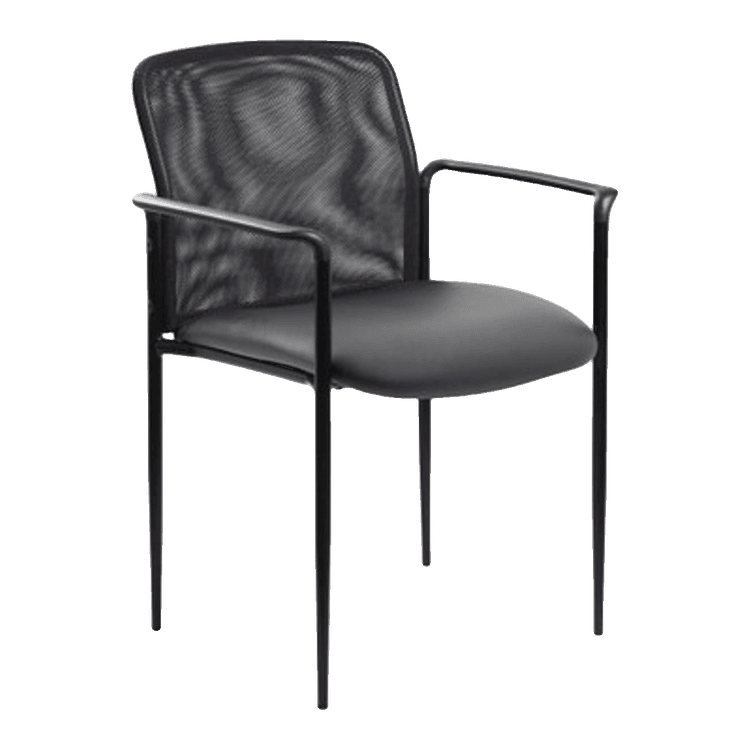 New Crossway | Side Chair with Arms & Black Frame in stock at Capital Choice Office Furniture in Columbus