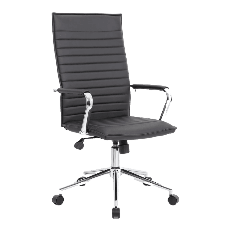 New Executive High Back, Ribbed Back Task Chair in stock at Capital Choice Office Furniture in Columbus