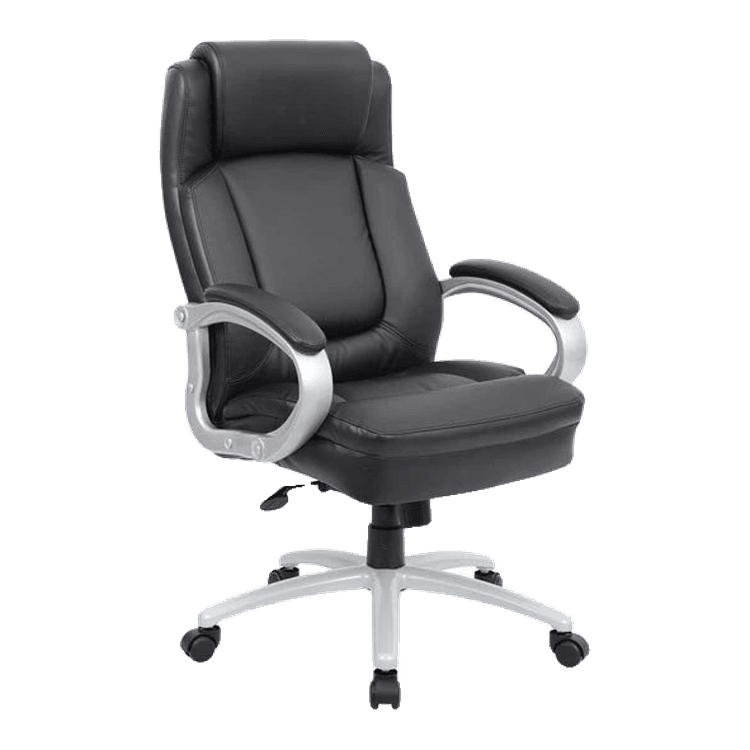 New Silver Frame Big & Tall Chair in stock at Capital Choice Office Furniture in Columbus
