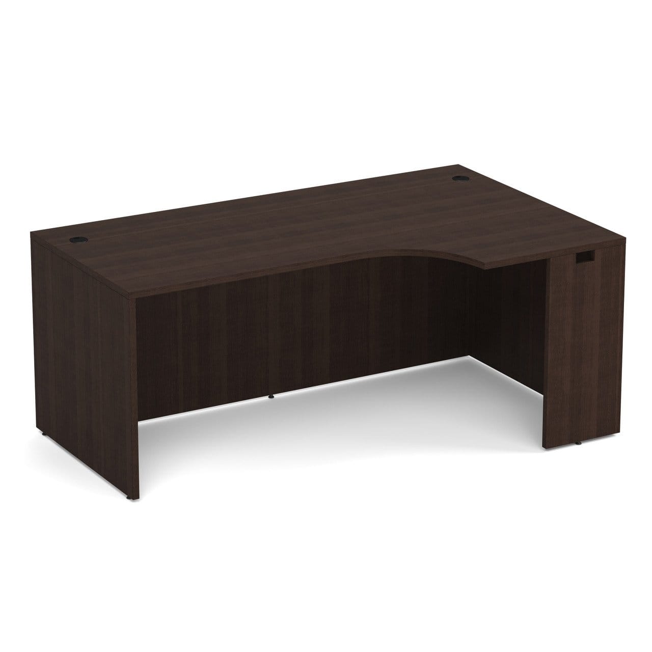 Right Desk Shell with Corner Extension