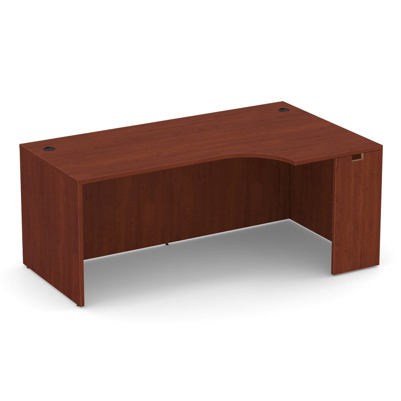 Right Desk Shell with Corner Extension