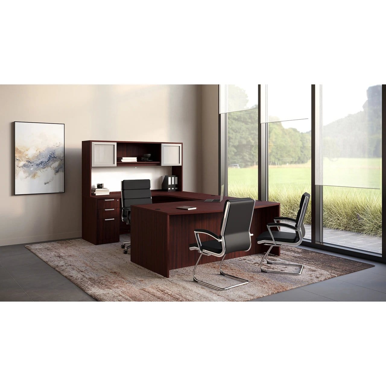 U Shape Desk - Typical OS88