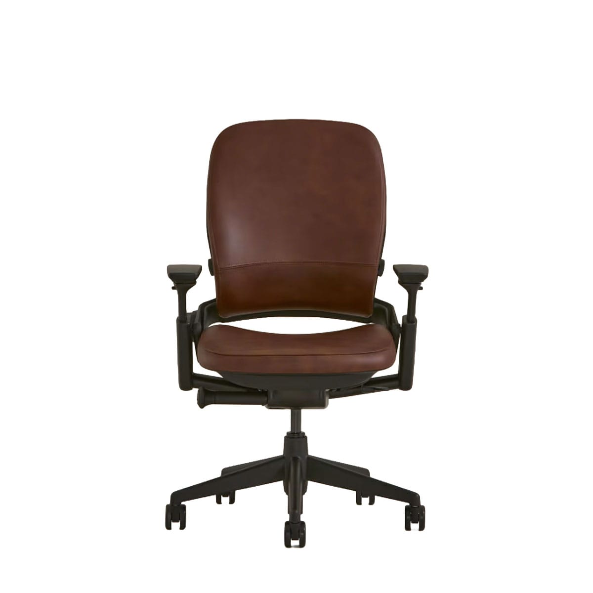 Used Steelcase Leap V2 task chair, front view
