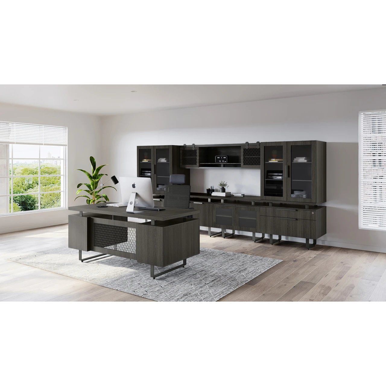 Retail business furniture idea: Palisades Collection, Executive Typical with Storage Units