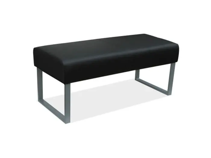 OS Big & Tall Collection-BLK 47-1/2″W BENCH W/SI FRAME Image