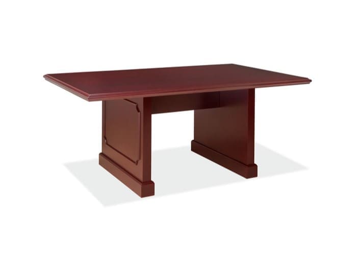 8′ Rectangular Table w/Panel Base Image