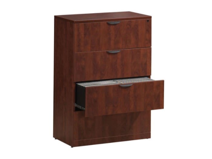 Laminate 4-Drawer Lateral File Image