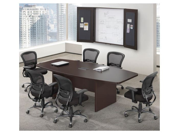 6′ Boat Shaped Conference Table Image