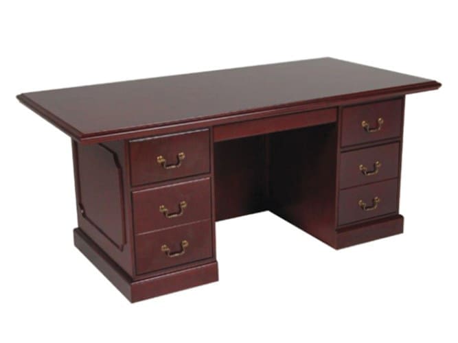 Veneer Executive Desk Image