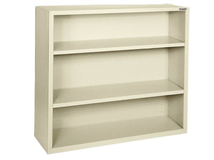Metal Three Shelf Bookcase Image