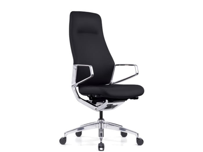 Exec High Back Chair w/Aluminum Frame Image