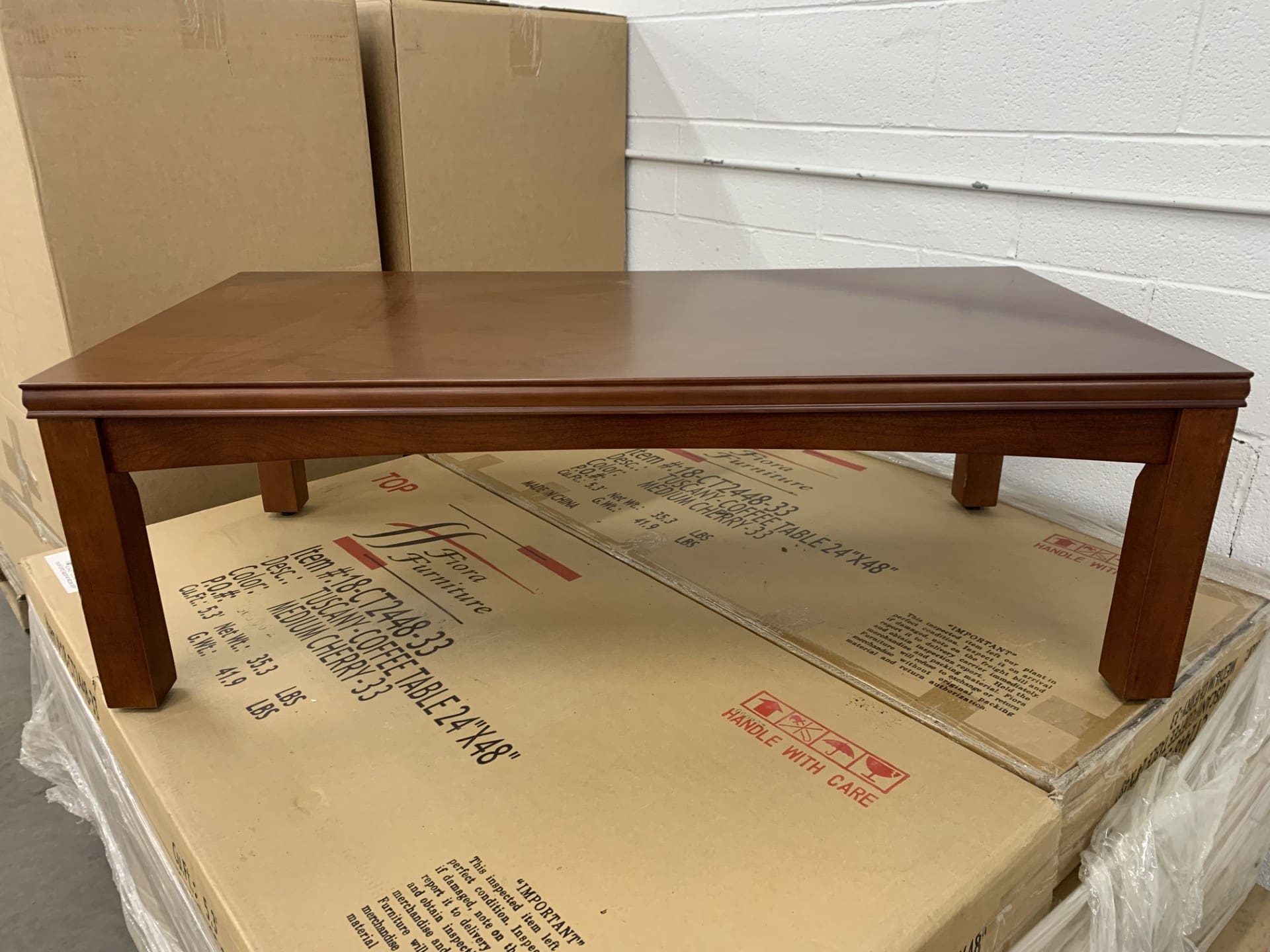 Tuscany Coffee Table 24&#8243;X48&#8243; &#8211; Capital Choice Special Image