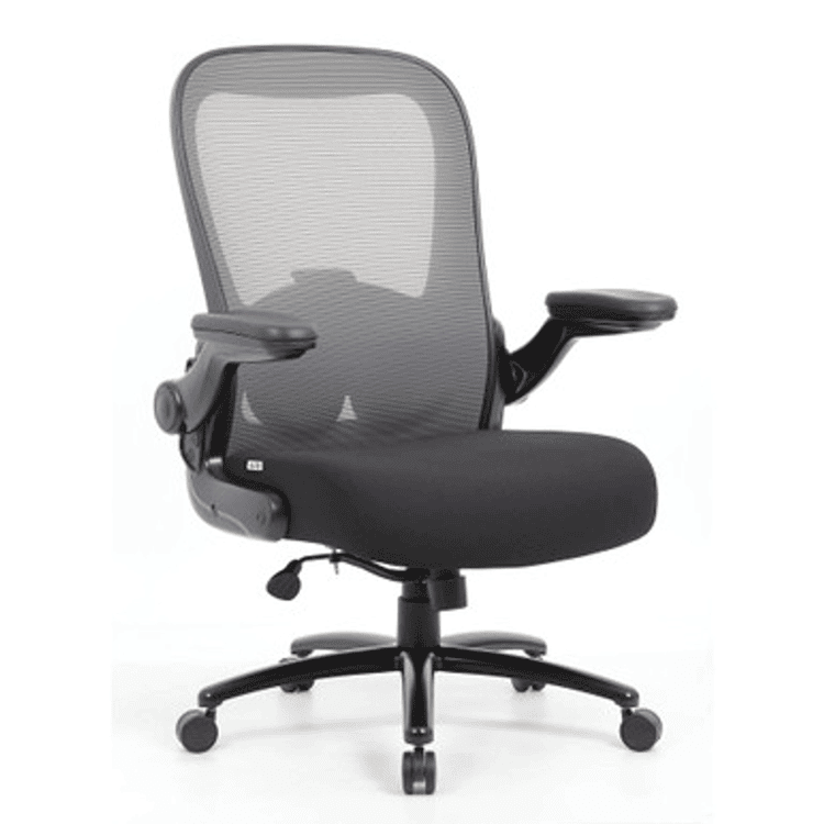 Big & Tall High Back Task Chair with Flip Arms Image