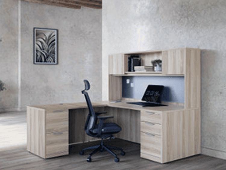 OS Laminate L-Shaped Desk Image